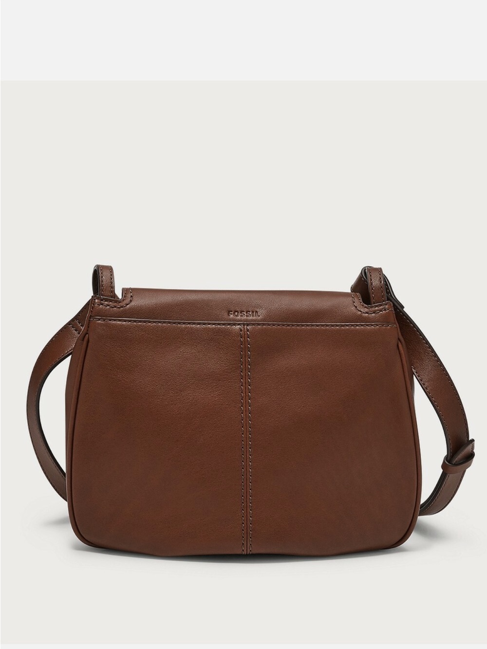 Fossil Gigi Flap Crossbody retro vintage crossbody leather bag - Picture 3 of 13